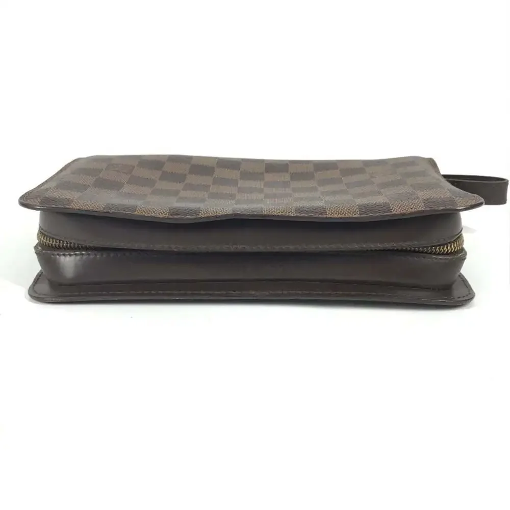 LOUIS VUITTON Brown Damier Canvas Pouch